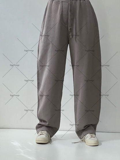 Calças Masculinas Largas Casuais Retas da Moda Americana New Street Fashion Harajuku com Pernas Ajustáveis