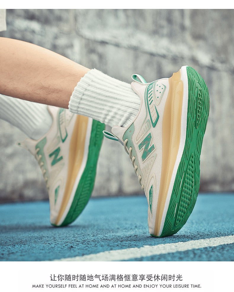 Sports Shoes for Men Mesh Breathable Comfortable Outdoor Sports Trendy Lace-up Sneakers 2025 New Casual Running Shoes for Man