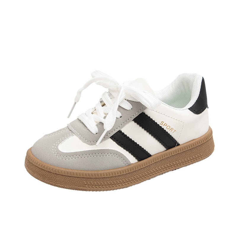 Children Tennis Shoes 2025 New Simple Kids Sneakers for Girls Patchwork Non-slip Boys Causal School Running Sneakers Non-slip