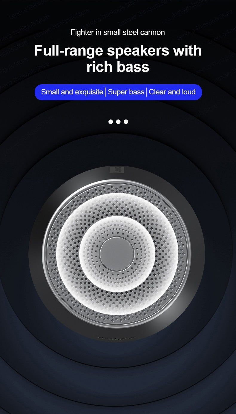 Escolha Original Lenovo K3 Pro Bluetooth V5.0 Alto-falante Reprodutor de Música Portátil Altifalante Stereo Surround Sem Fio