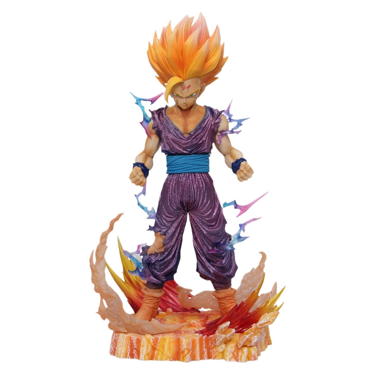 Dragon Ball Super Saiyajin 2 Besta do Futuro Son Gohan Figura Estatueta de Anime Modelo de Estátua Presente para Menino