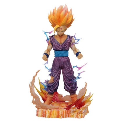 Dragon Ball Super Saiyajin 2 Besta do Futuro Son Gohan Figura Estatueta de Anime Modelo de Estátua Presente para Menino