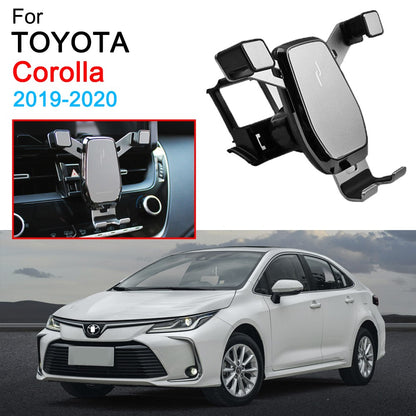 Car Phone Holder Air Vent Mount Clip Clamp Mobile Phone Holder for Toyota Corolla Altis Accessories 2019 2020 2021 2022 2023