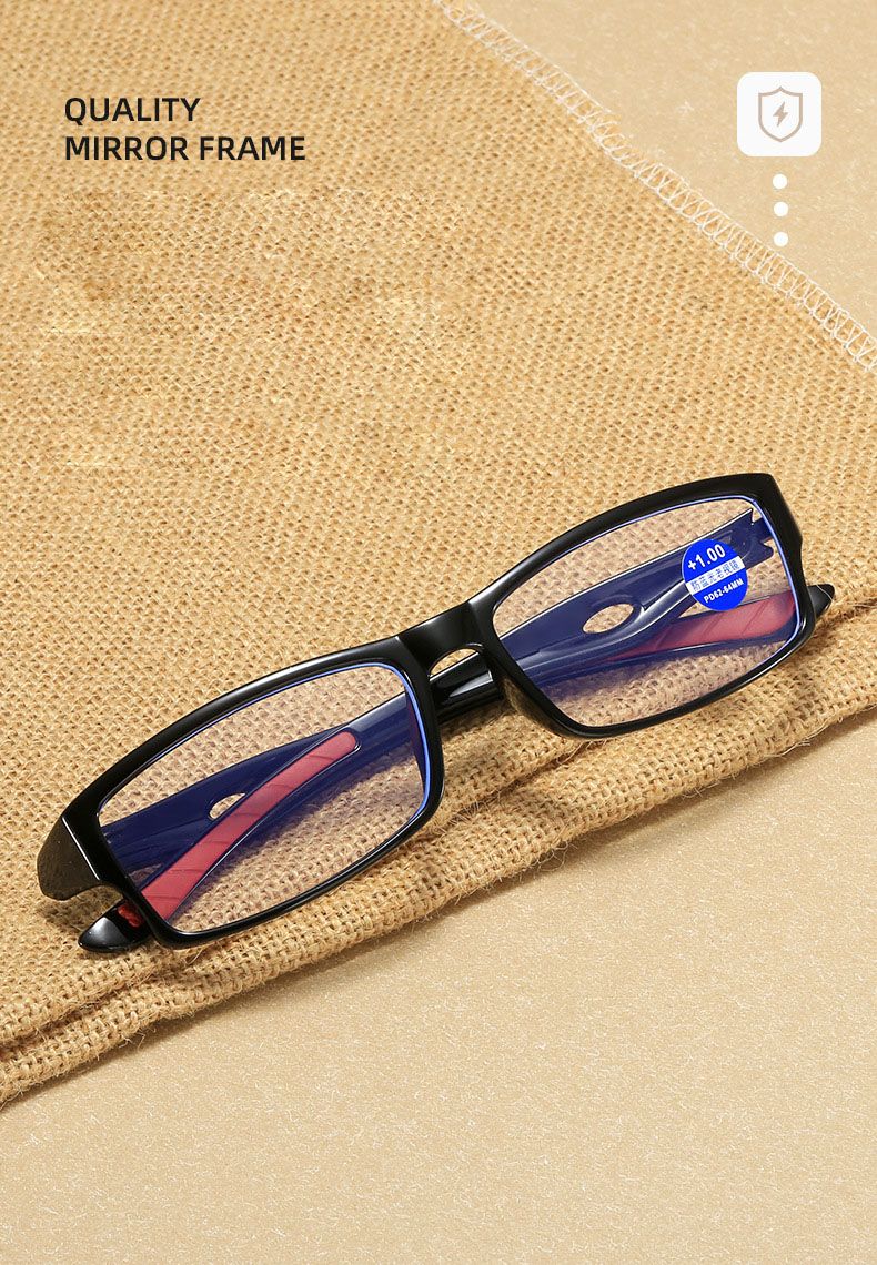 Fashion Reading Glasses Man Sport Non-Slip Anti Blue Light Women Style High Definition Computer Eyeglass+1.0+2.0+3.0+4.0