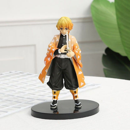 Demon Slayer Blade Nezuko Kamado Tanjiro Agatsuma Zenitsu Tomioka Giyuu Kochou Shinobu Hashibira Inosuke figure model ornament