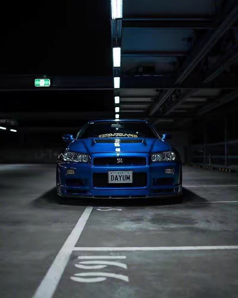 TOMY GTR R34 Skylin Carros de Liga Fundidos e Veículos de Brinquedo Modelo de Carro em Miniatura Escala de Modelo de Carro Para Crianças