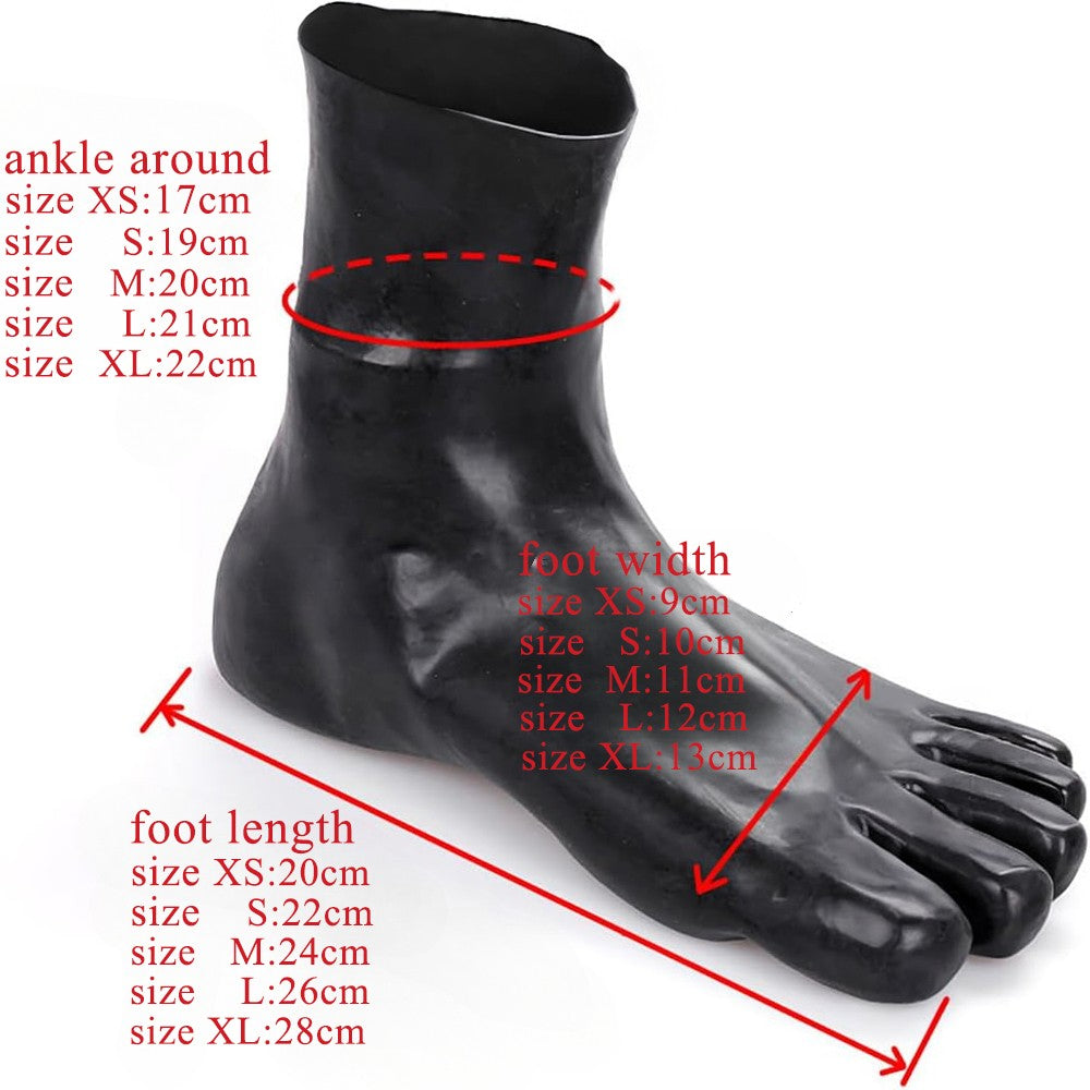 Women Men Natural Latex RED Gloves Rubber Short Gloves Cosplay Costumes Accessory