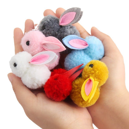 5-20Pcs Easter Egg Bunny Ornament Decoration Holiday Pinata Gift Bag Basket Fill Easter Birthday Party School Kindergarten Gift
