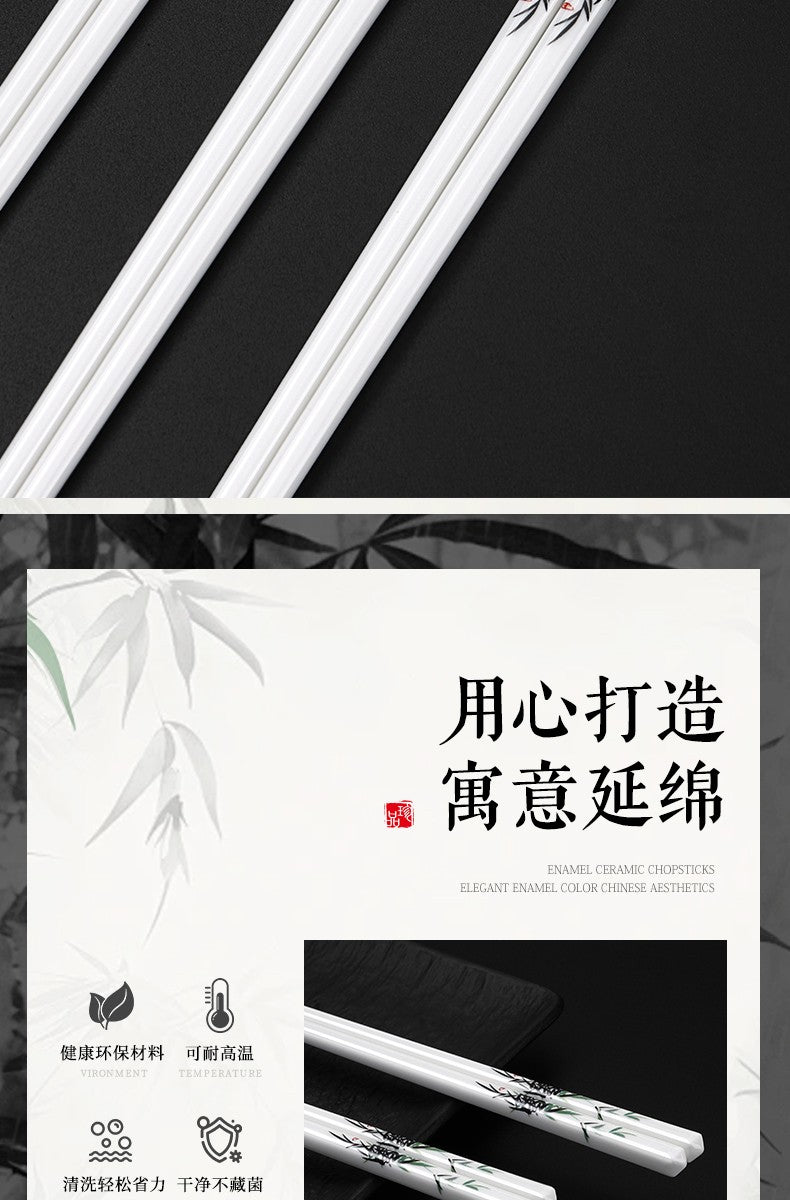 Hashi Doméstico de Alta Qualidade, Antibacteriano, Anti-Mofo, Antiderrapante, Resistente ao Calor