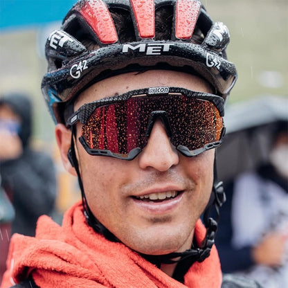 Óculos Ciclismo SCICON UV400 Óculos de Sol Esportivos Outdoor Masculinos MTB Óculos de Ciclismo Femininos Óculos de Ciclismo de Estrada