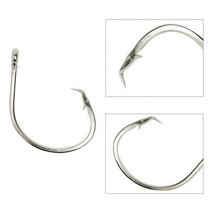 Anzol Easy Catch tamanho 28/0 de Aço Inox para Pesca Grande Forte Grosso Peixe Grande Atum