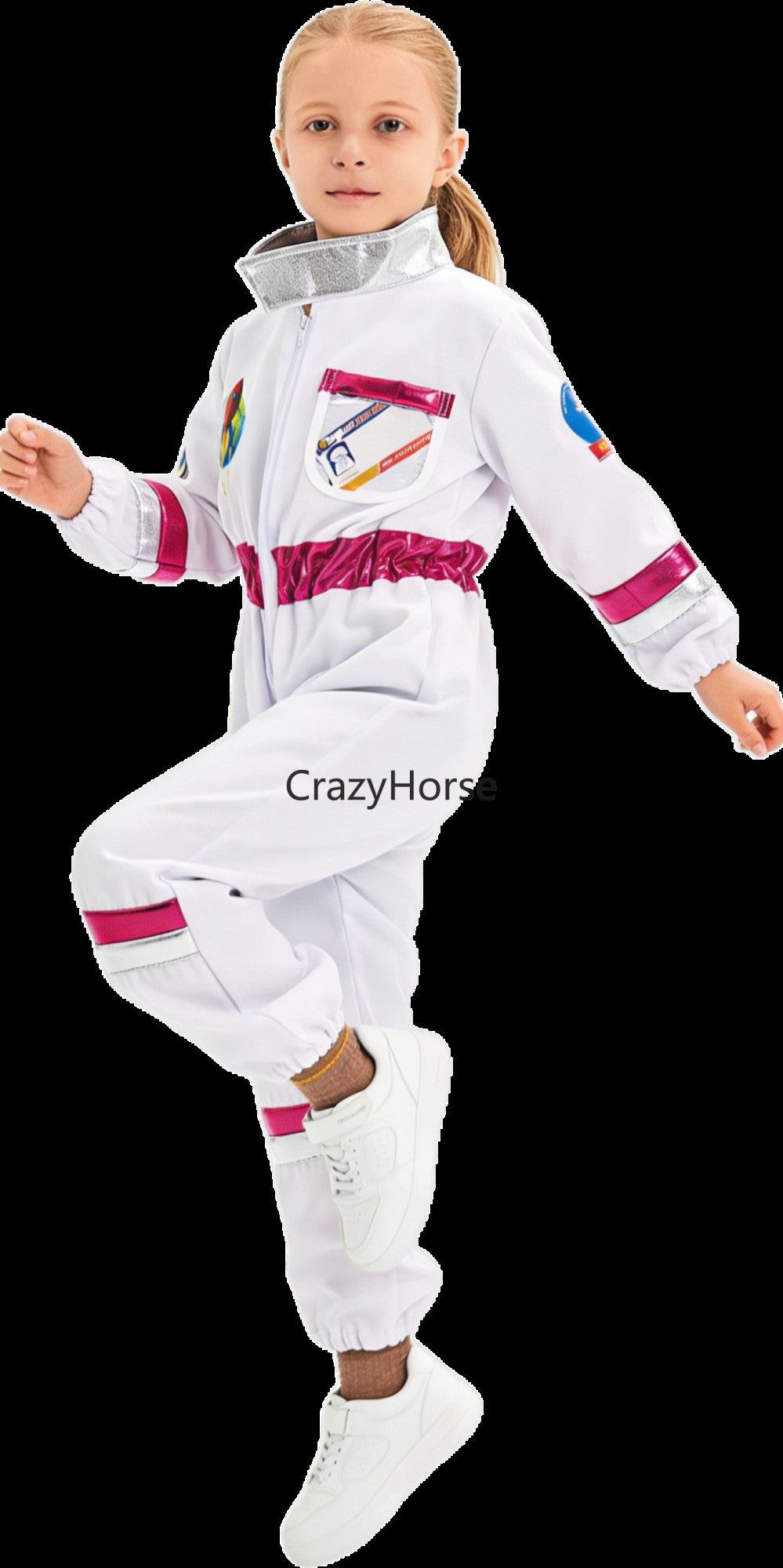 New Astronaut Boys Girls Cosplay Costume for Kids Spaceman Child Halloween Dress Up Children Rocket Jumpsuit Outfit Bodysuits