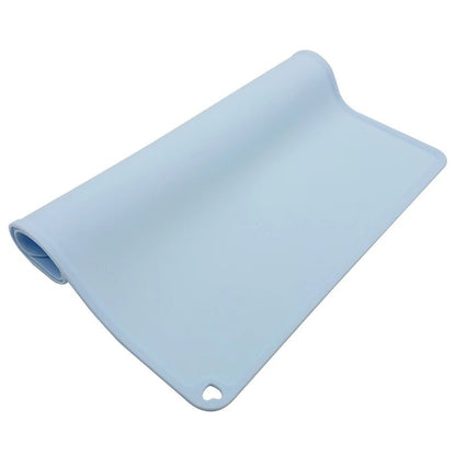 High Quality Waterproof Non-slip Pet Mat Dog Feeding Pad Easy To Clean Silicone Pet Food Mat, Table Mat, Large Placemat