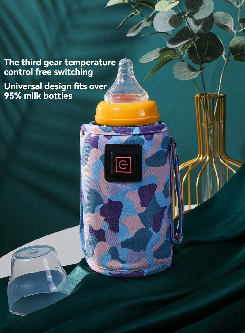 New Portable Heating Constant Temperature Bottle Insulation Sleeve Baby Bottle Insulation Warmer Winter Children's Product
