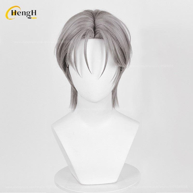 Em estoque Anime Till Ivan Luka Sua Mizi Perucas Sintéticas de Anime para Cosplay Cabelo Resistente ao Calor Perucas de Festa de Halloween + Touca de Peruca Grátis