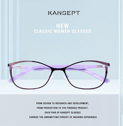 KANSEPT Women's Grade Glasses to Read Woman Myopia Lenses Woman's Eyeglasses Sunglasses for Men Eyepieces Eyewear Prescription