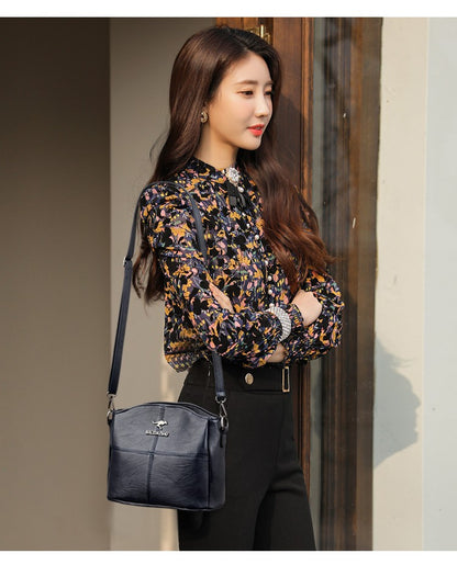 High Quality Leather Shoulder Bags for Women Small Cossbody Bag Women Bags Luxury Designer Female Purses and Handbags Sac A Main