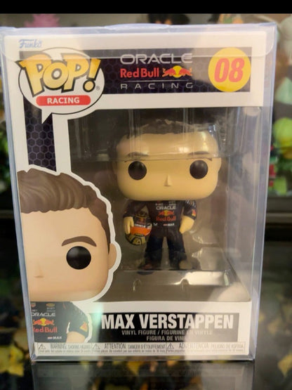 Red Bull Racing Team Ação de Corrida Funko Pop Max Verstappen Ornamento Senna Modelo Brinquedos Perez Decoração Coleção Boneca Presentes