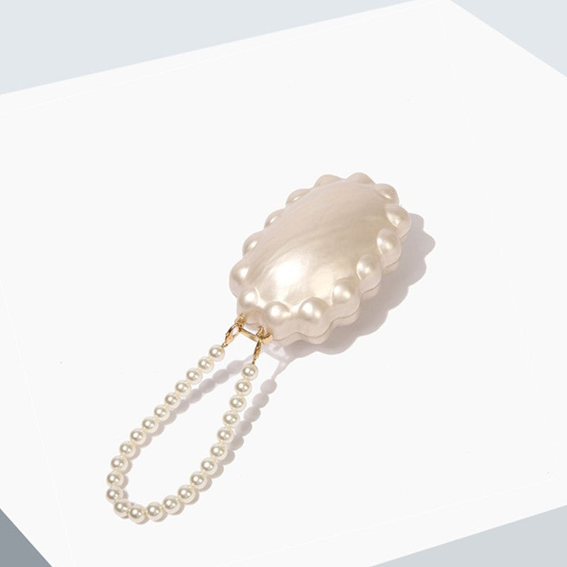 Daisy Shape Fashion Acrylic Shell Clutch Evening Bags Wedding Party Women Bead Luxury Brand