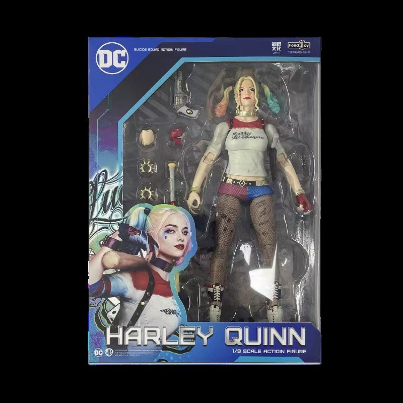 Liga da Justiça Boneco Batman Bonecos de Ação Superman Aquaman Mera Arlequina Modelos de Coleção em PVC Brinquedos de Presente