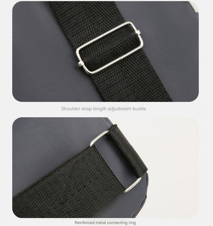 Rilibegan Nylon Men's Chest Bag 2023 New Portable Casual Shoulder Bag Trendy and Unique Design Crossbody Bag