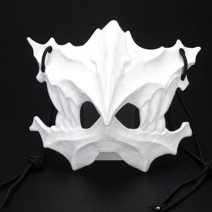 Skull Party Mask Demon Werewolf Tigers Skull Half Face Cover Mask Halloween Dance Prom Cosplay Costume Mask Prop