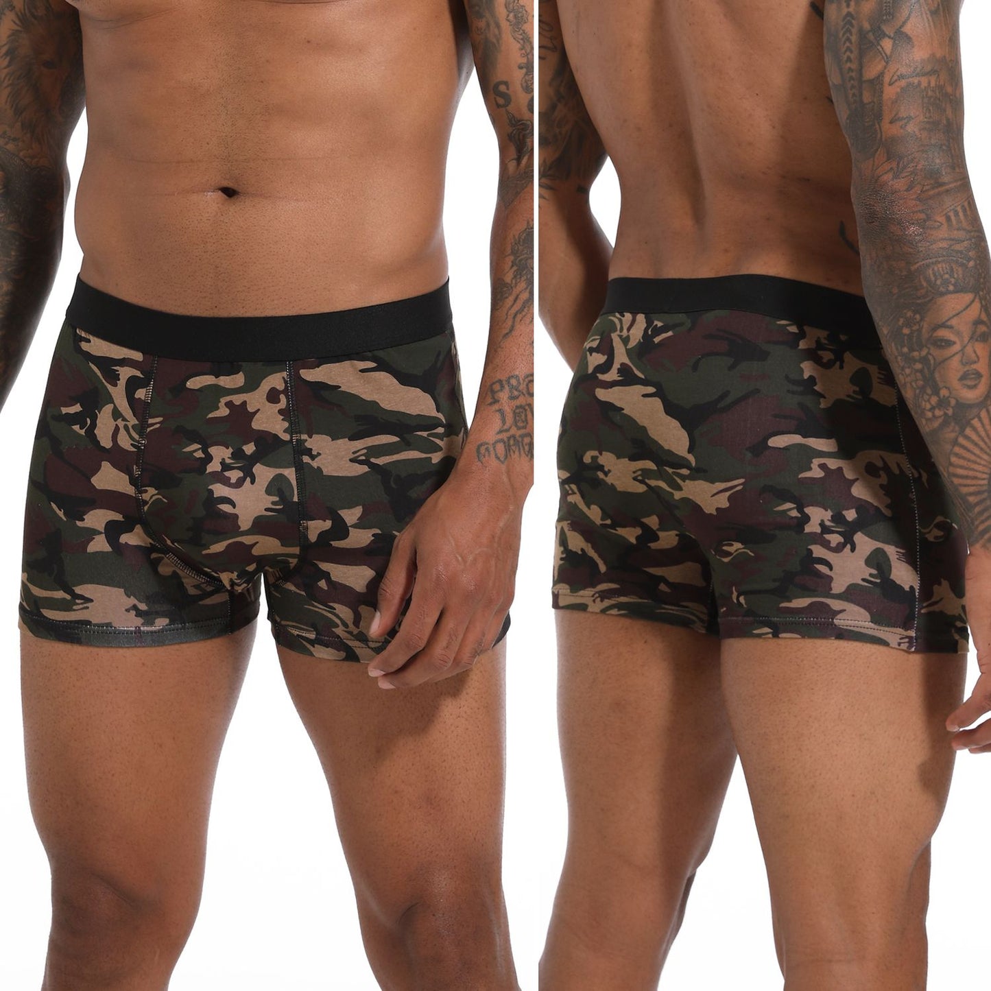 6pcs pack Black Boxer Shorts Men Underwear Soft Breathable Male Underpants for Men Homme Boxershorts Slips 2024 Panties