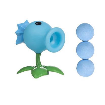 Plantas vs Zumbis Boneco Anime Obstáculo Zumbi Pirata Disparervilha Borracha Dura Borracha Macia Figura de Ação Modelo Jogo de Batalha Presente