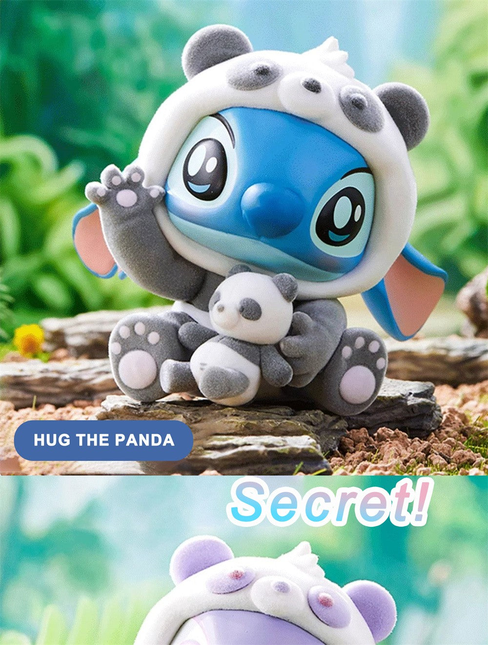 MINISO Disney Stitch Animals Party Series Blind Box – Última Estatueta, Decoração de Figura Surpresa, Sacola Surpresa, Presente de Aniversário