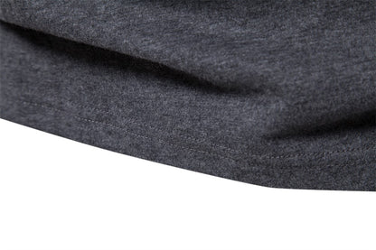 AIOPESON 100% Cotton Long Sleeve Men's T-shirt Solid Color Letter Print Casual T shirts for Men New Spring Tops Tee Men Clothing