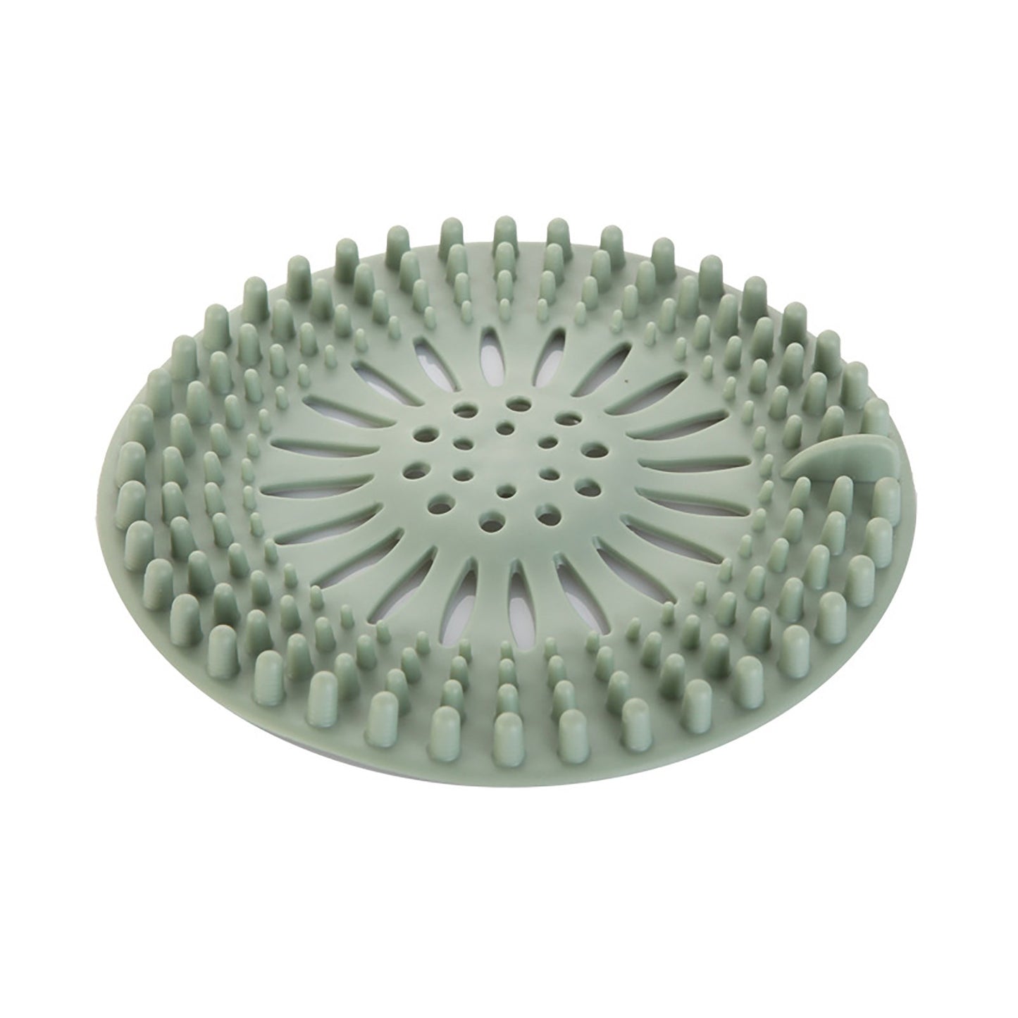 Silicone Drain Hair Catcher with Suction Cup Shower Bathtub Drain Strainer Hair Filter Drain Sink Strainer Bathroom Accessories