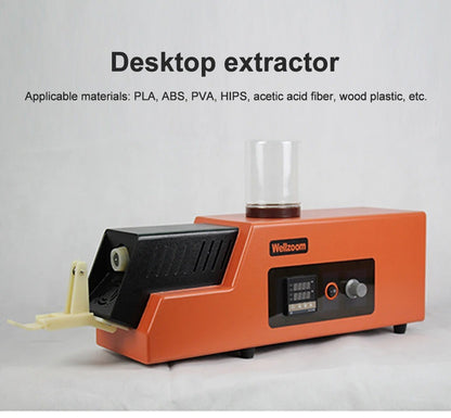 1.75mm 3mm 3D Filament Extruder machine/Speed Adjustable 3d filament maker Desktop 3D printing consumables extruder