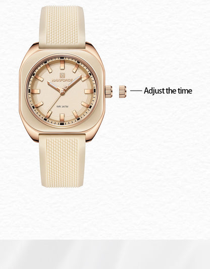NAVIFORCE Elegant Watch For Women Fashion Quartz Wristwatch Woman Watches Ladies Festival Valentine's Day Gift Clock Reloj Mujer