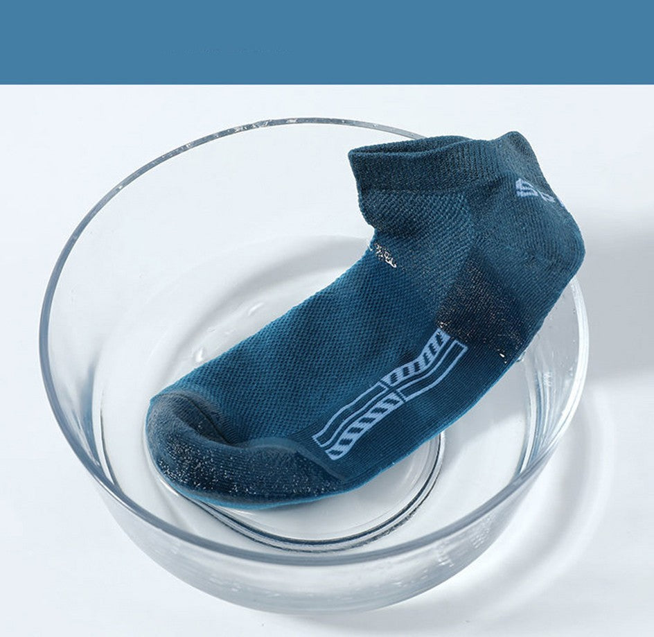 5 Pairs Cotton Short Socks for Male High Quality Women's Low-Cut Crew Ankle Sports Mesh Breathable Summer Casual Soft Men Sock