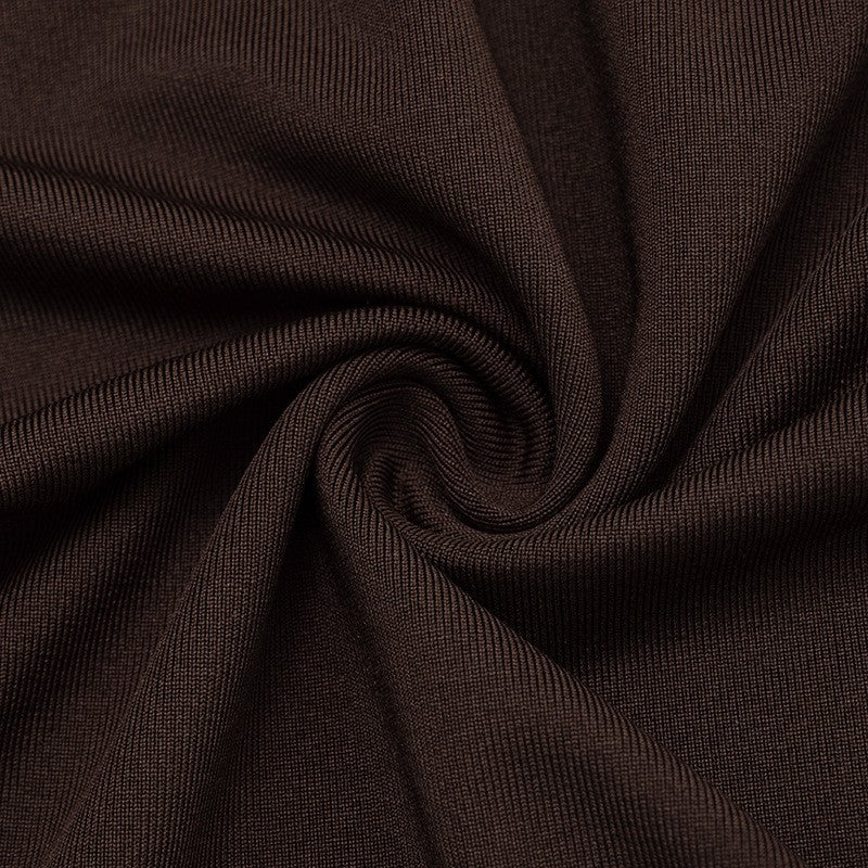 Lady Long Sleeve Ruched Sexy Mini Dress Women Autumn Winter New Elegant Solid High Waist Bodycon Club Party Dresses Female 2025