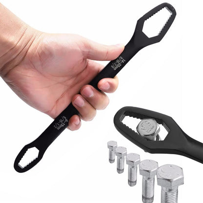 Chave Torx Universal para Carro 8-22mm Chave Autoajustável de Aperto Automático Chave Torx de Duas Pontas Chave Torx Ferramentas Manuais Novo