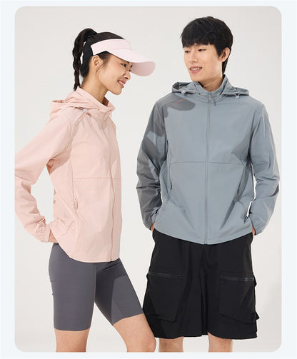 2025 new [new product upgraded skin clothing] high elastic sunscreen clothing men's and women's color contrast machine bag ice s