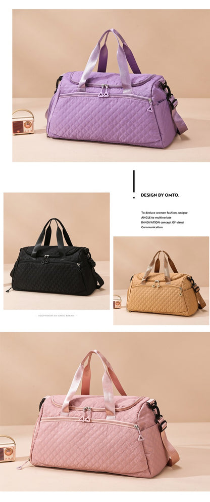 New Oxford Travel Duffel Bag for Men Women Waterproof Sports Tote Gym Shoulder Weekender Overnight Bags Large Capacity Tote Bags