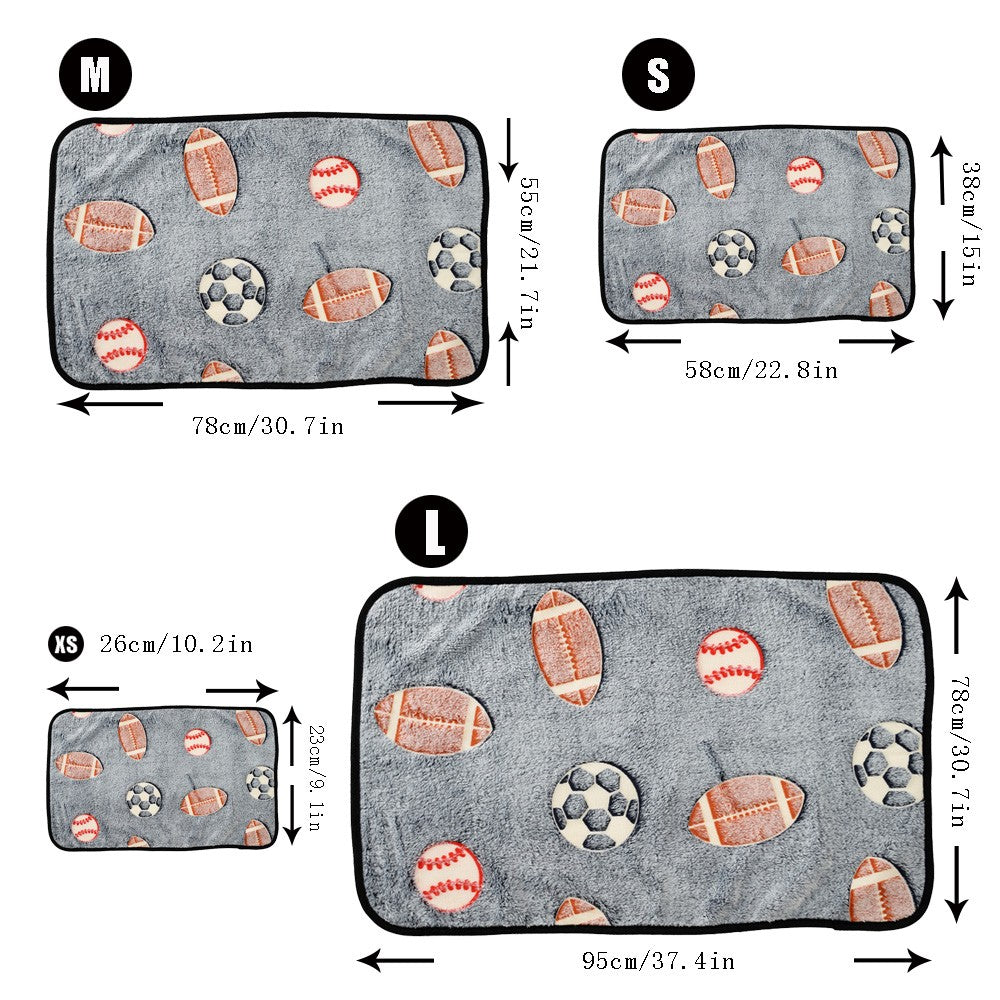Cama Tapete Macia E Aconchegante Para Cães Pequenos E Grandes Estampa De Osso Estrela Abacate Colchão Quente Gato De Estimação Cobertor Para Dormir Suprimentos De Viagem Para Filhotes