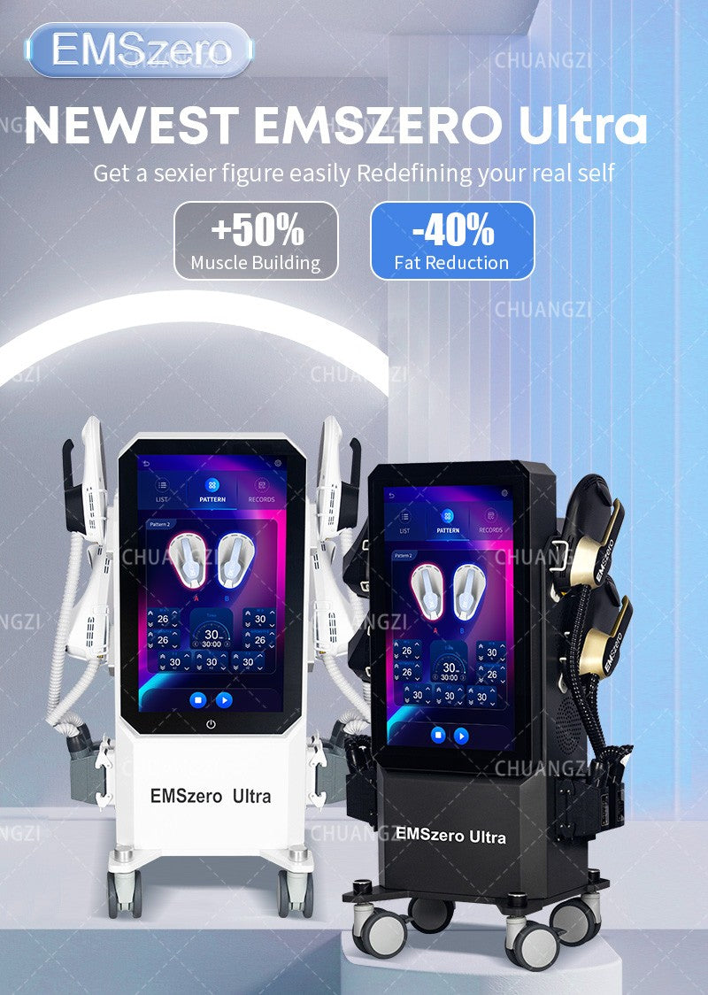 EMSzero Ultra Nova Machine Professional Body Sculpting 6500W EMSzero RF Muscle Stimulation Weight Loss Muscle Training