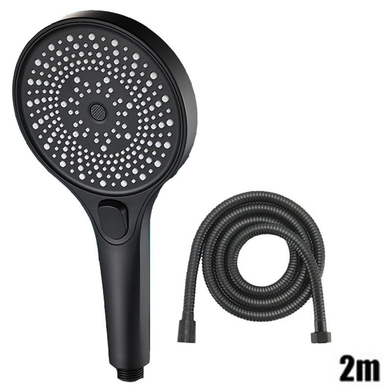 Chuveiro de tela grande com 3 modos de velocidade, acessórios portáteis para chuveiro, suprimentos de banheiro, kit completo de acessórios de chuveiro