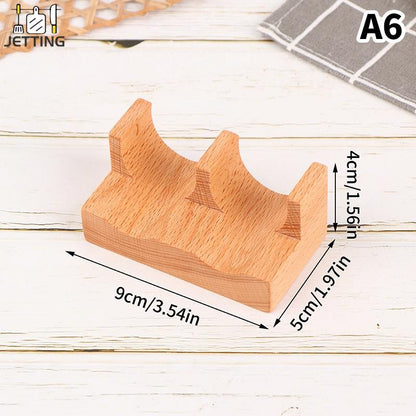 1Pc Japanese Sushi Rack Wooden Taco Snack Food Holder Wood Plate Cuisine Stand Sashimi Sushi Boat For Restaurant Hotel Home