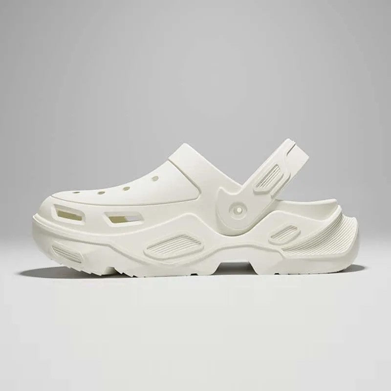 Summer Comfortable Soft Heightening Sandals For Men Platform High-heeled Outdoor Non-slip Waterproof Sandals For Women Clogs