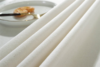 Classic White Lace Tablecloths Rectangle Dust-Proof Table Covers for Living Room Kitchen Dinner Picnic Tabletop Home Decorations