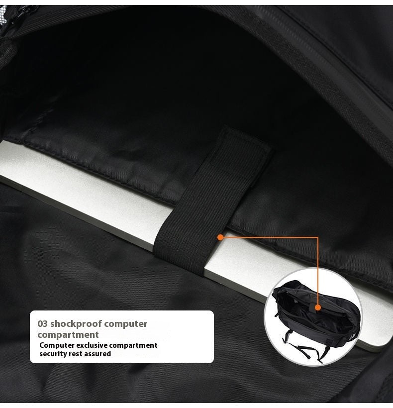 Causal Nylon Shoulder Man Bag Japanese Teenager School Laptop Sling Men's Bag Streetwear Travel Cross Bag Messenger Bags for Men