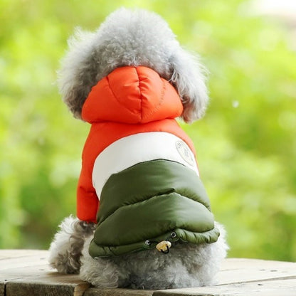 Casaco Acolchoado de Inverno para Cães, Jaqueta de Cachorro Quente e Macia, Roupas Fashion para Filhotes, Casaco Fofo para Gatos, Roupas para Pets, Roupas para Bulldog Francês
