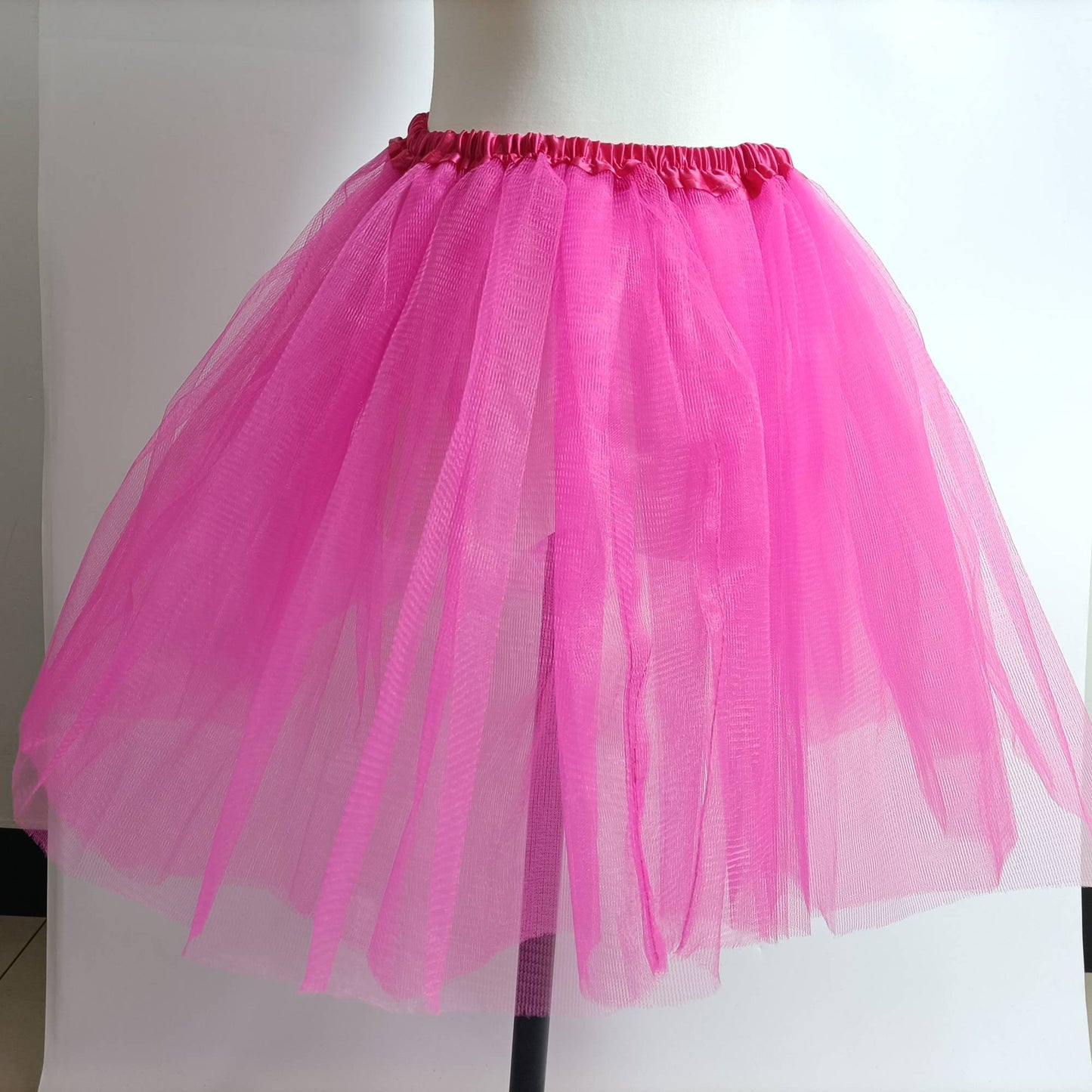 Adult Classic Ballet Tutu Skirt | 100% Polyester Tulle. English - Style Ruffles, Solid & Fluffy – Perfect Ballerina Look