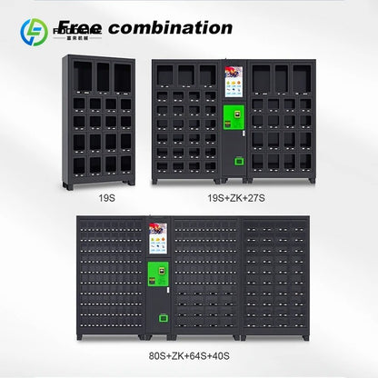 7/24 Large Capacity Locker Vending Machines Storage Cabinet Vending Machine