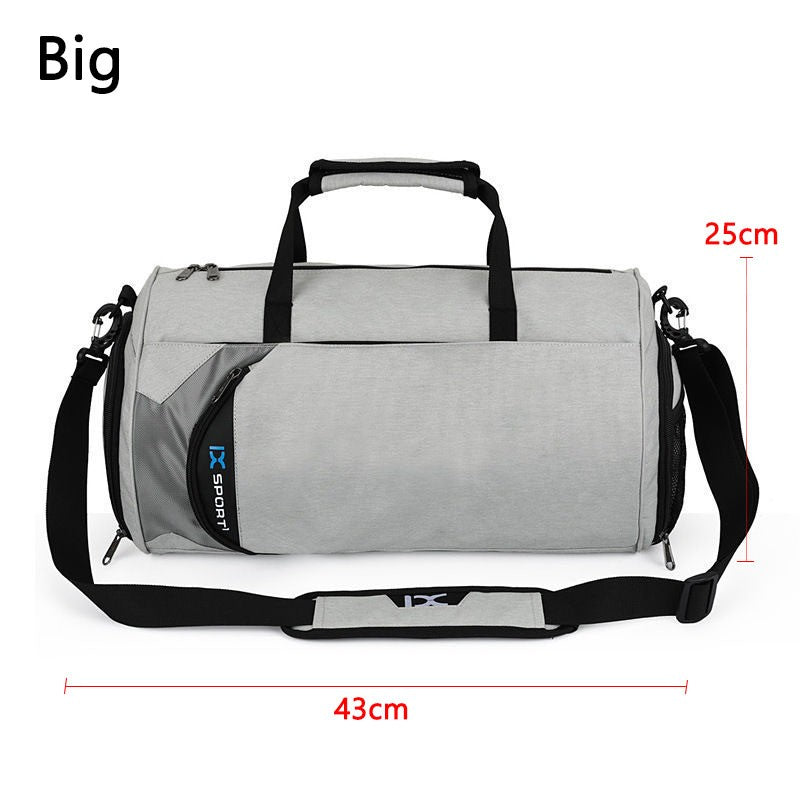 Bolsa de Ginástica Masculina Seca e Molhada para Yoga Feminina Treino Mala de Viagem Sacola de Esporte Ao Ar Livre Natação Sapatos Femininos Fitness Bolsa de Ombro de Fim de Semana