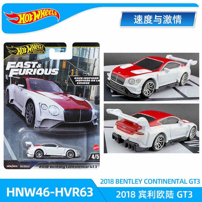 New Hot Wheels Fast & Furious Mercedes-Benz Porsche 911 1:64 Diecast Vehicle Model Car Land Rover Defender Toyota Toys Boys Gift